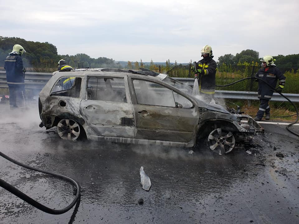 Požar auta DVD Goričan