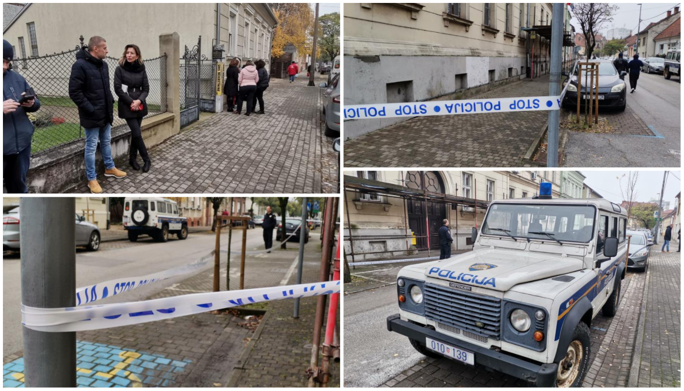 Ispražnjena zgrada Općinskog suda u Čakovcu zbog dojave o bombi, na terenu jake snage policije