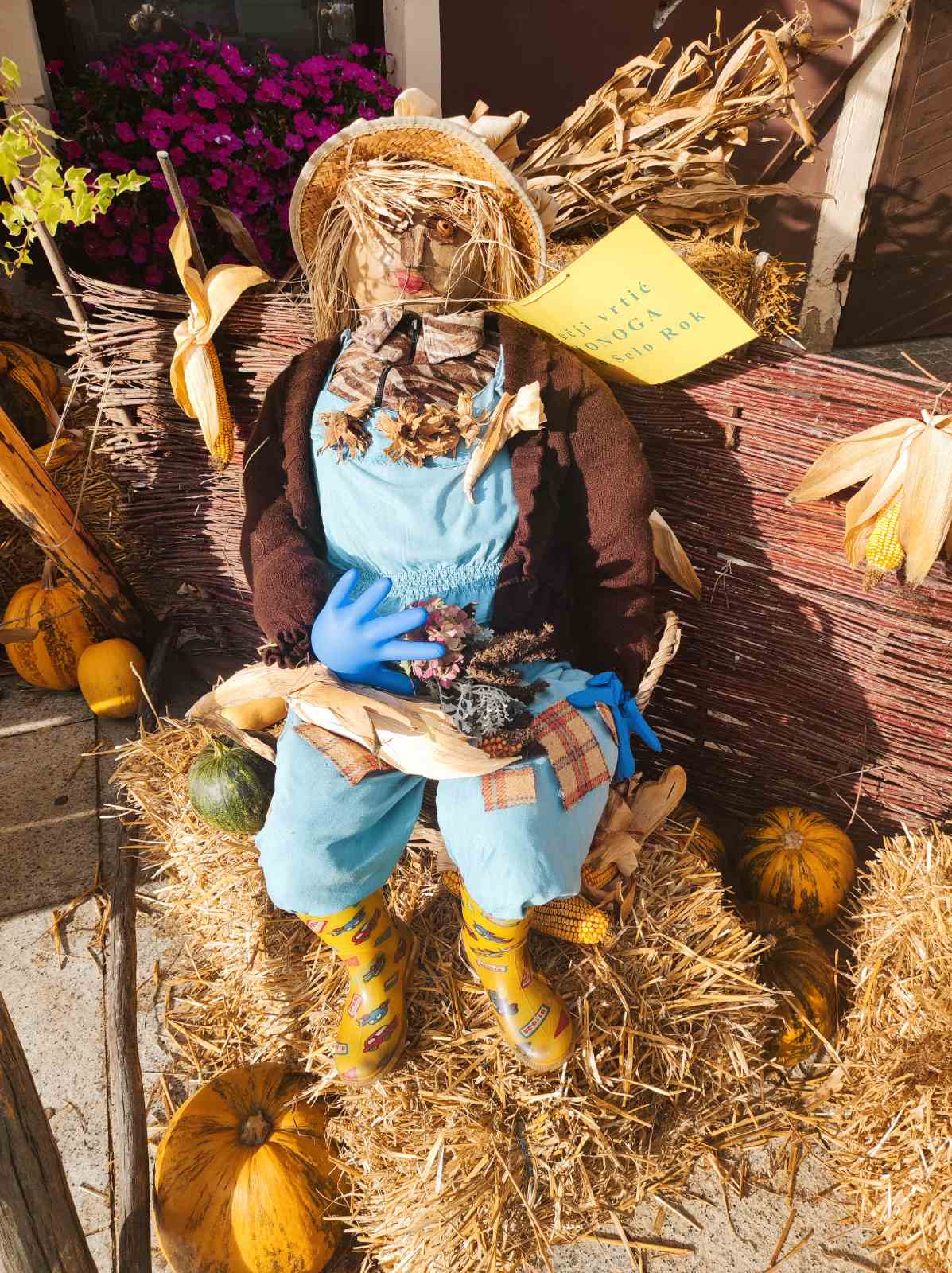 ČAKOVEC Jesenske umjetničke instalacije uljepšale središte grada