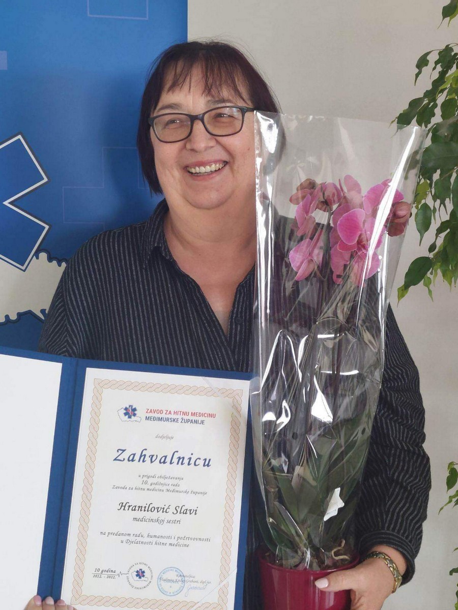 Medicinska sestra Slava Hranilović iz Podturna već pune 42 godine radi u službi zdravlja
