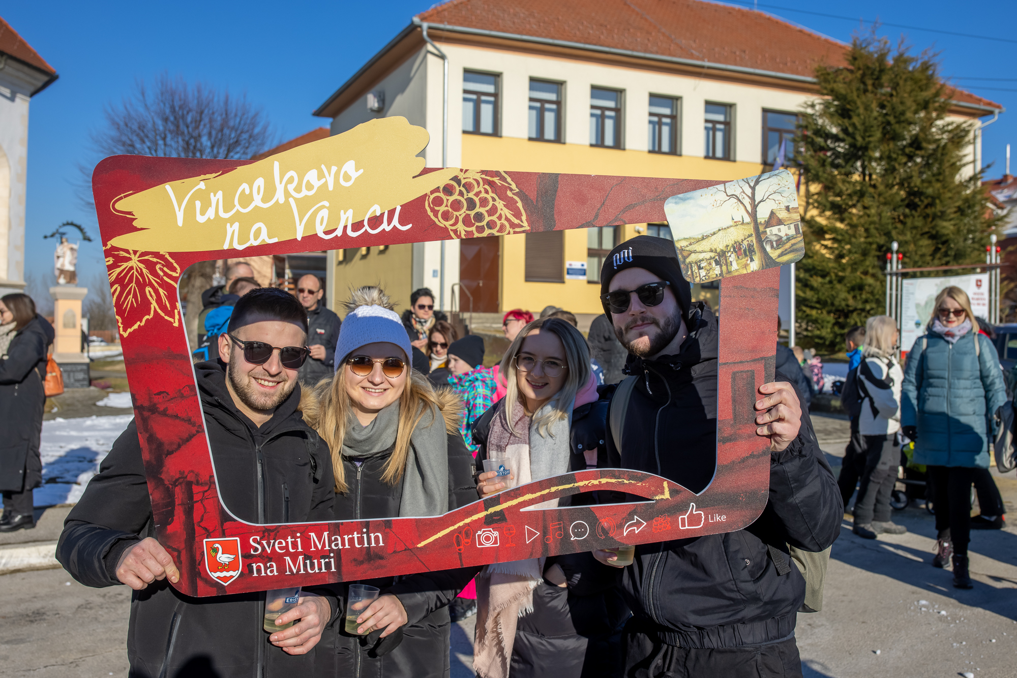 FOTO Pogledajte kako je bilo na Vincekovom pohodu u Svetom Martinu na Muri