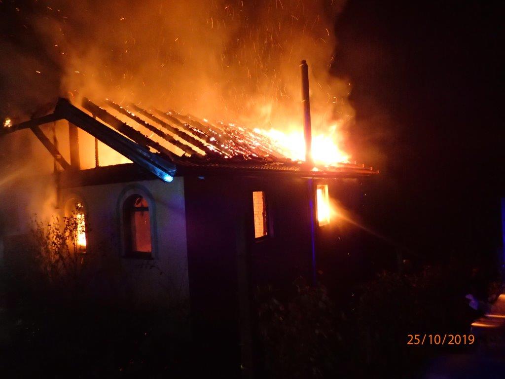 Požar na vikendici u Lopatincu