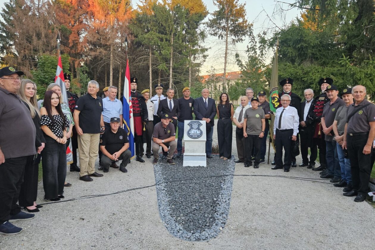 obnova obilježja 34. bojna