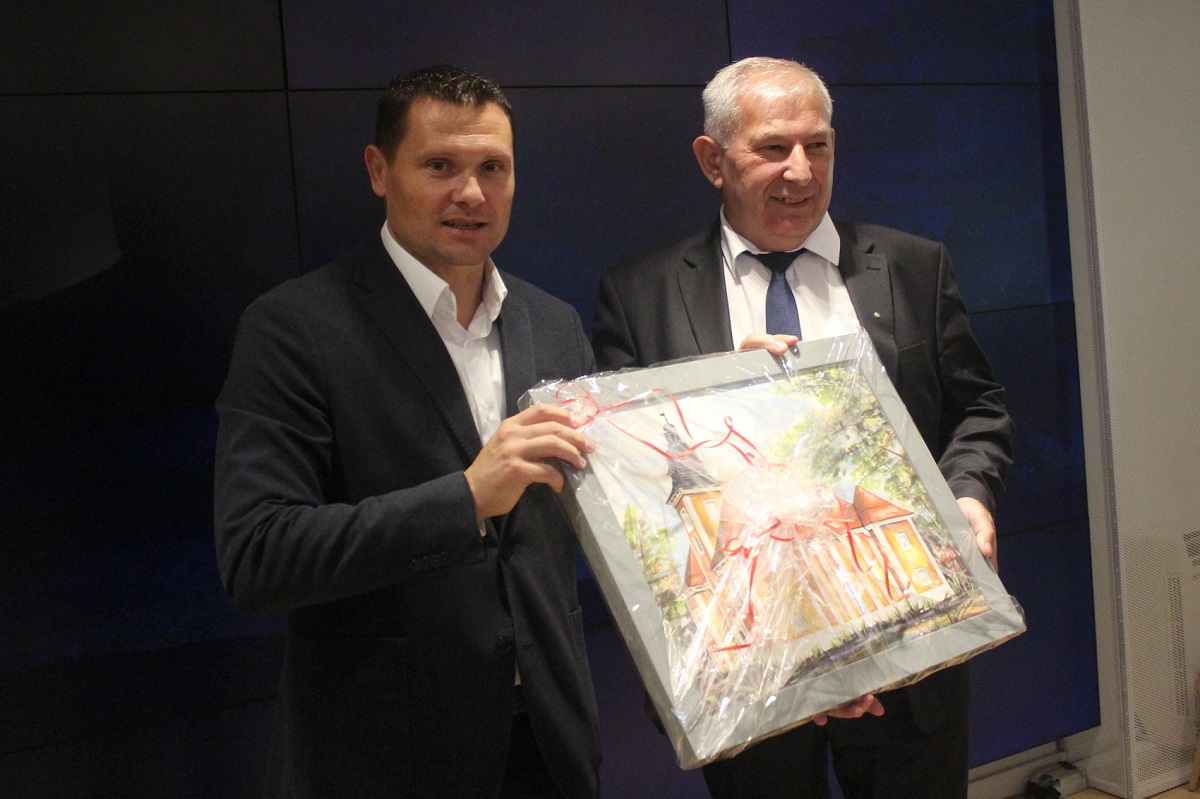 SURADNJA DVAJU GRADOVA Darko Blažinčić povezao Prelog i Veliku Goricu