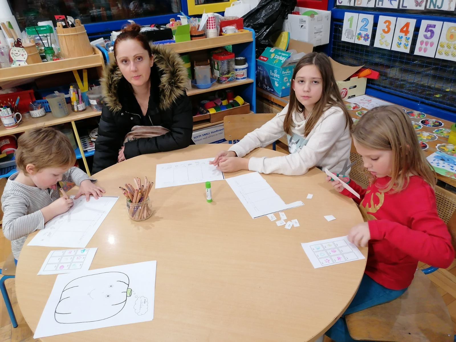 Večer matematike u vrtiću Vjeverica