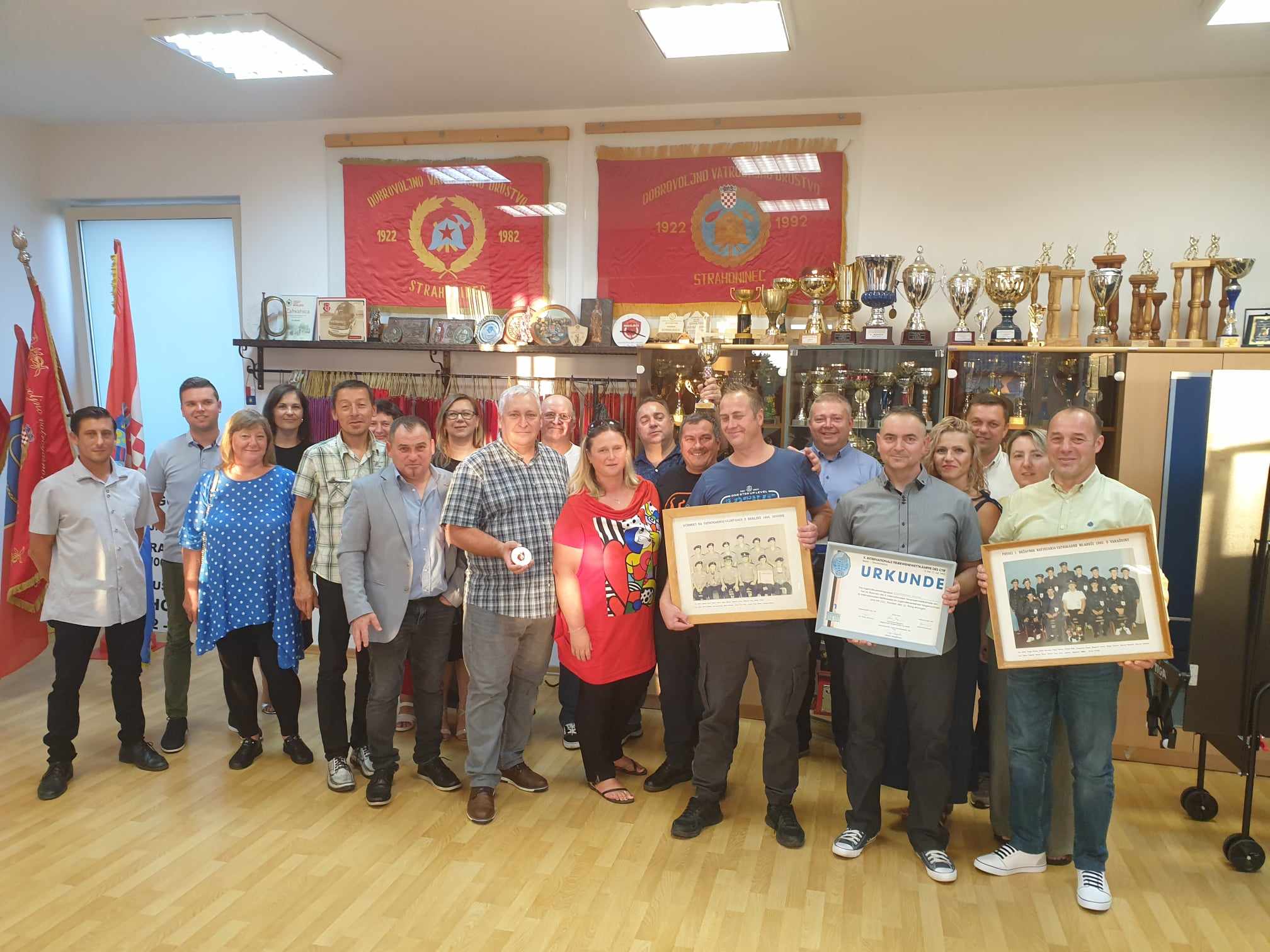30 godina od sudjelovanja mladeži DVD-a Strahoninec na vatrogasnom natjecanju u Berlinu