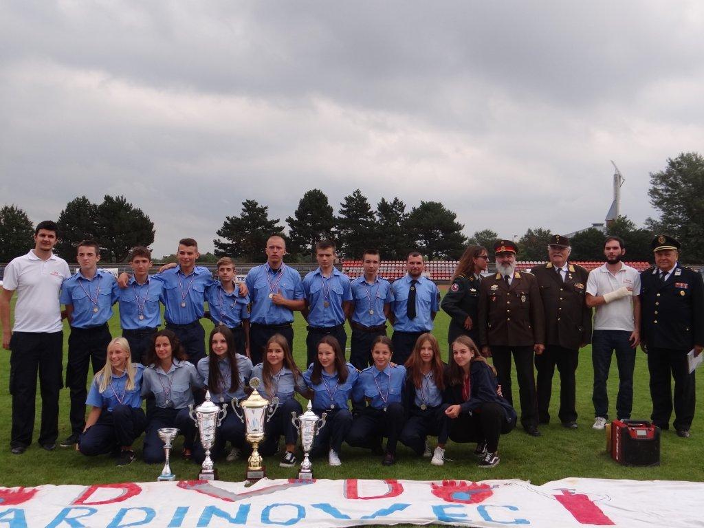 Vatrogasno natjecanje na stadionu SRC Mladost u Čakovcu