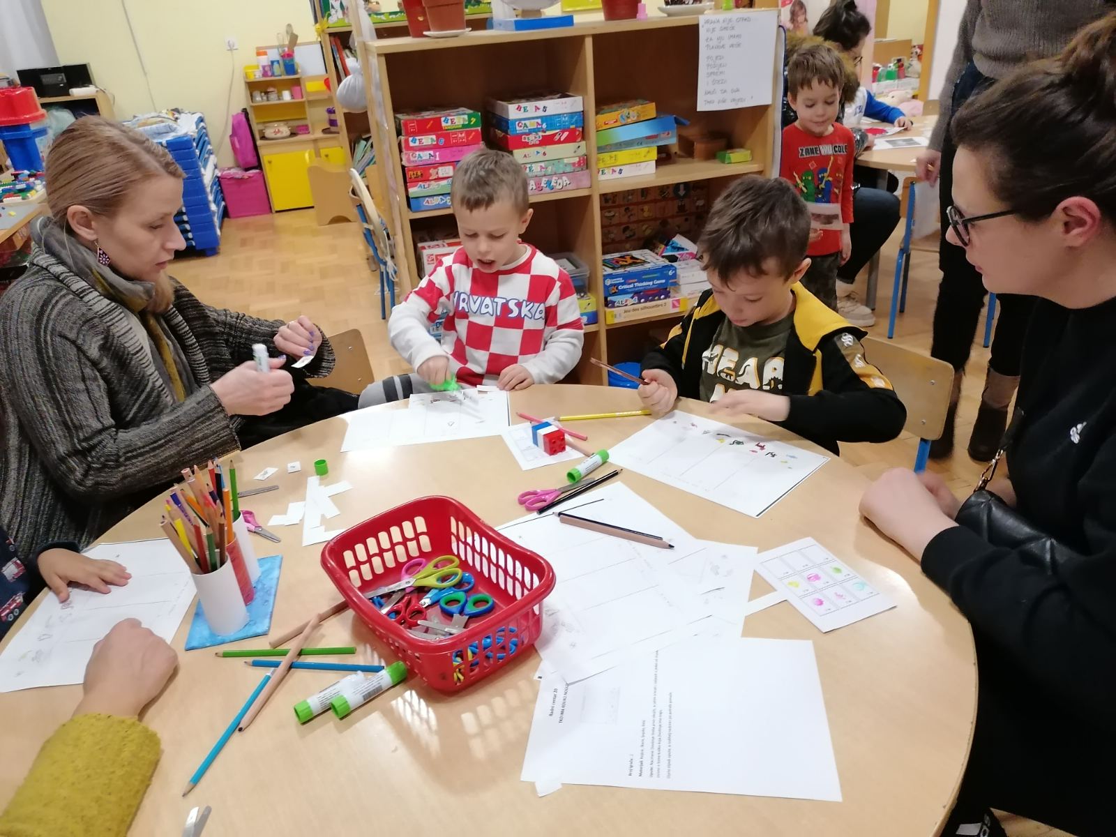 Večer matematike u vrtiću Vjeverica