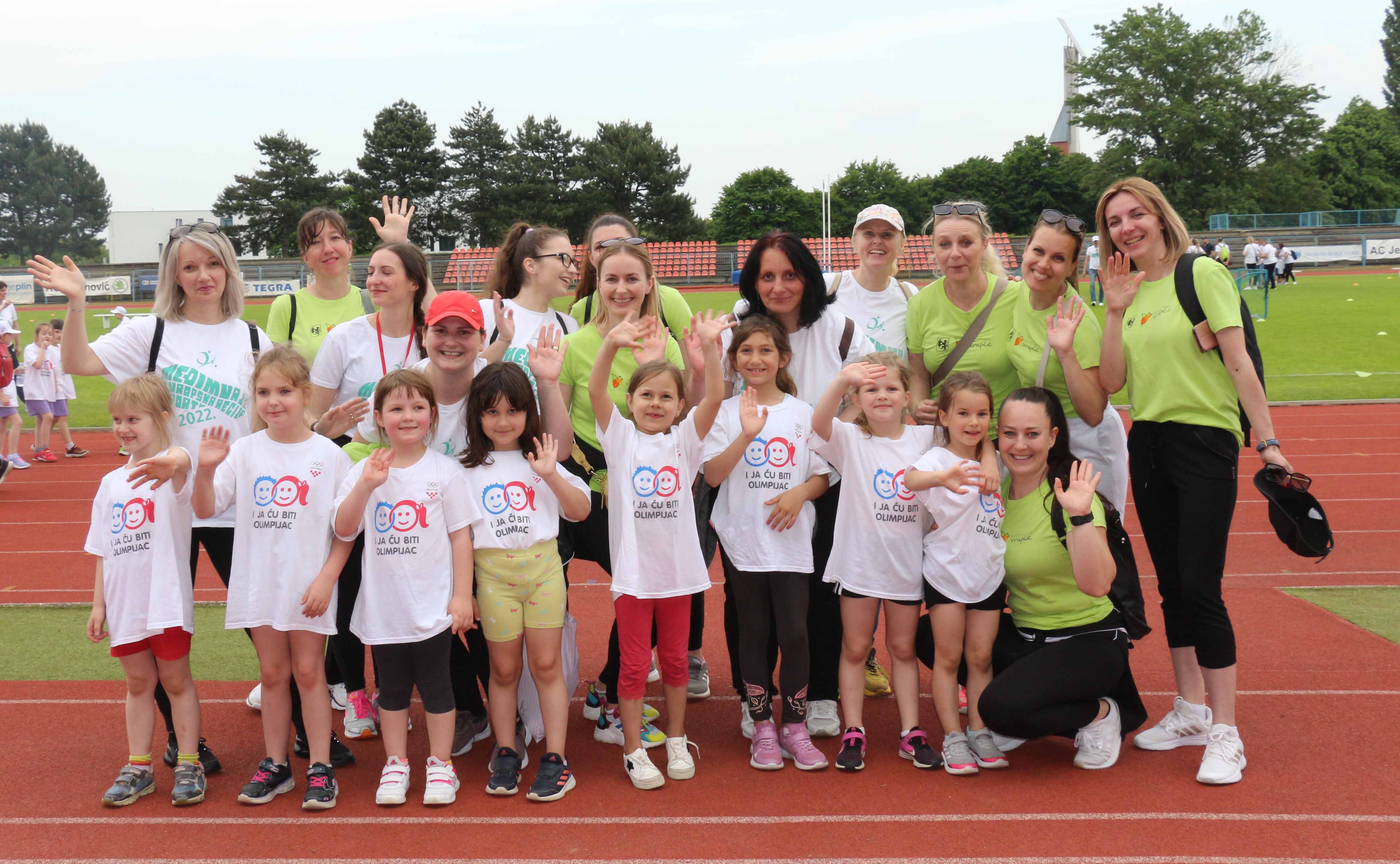 ONI SU NAJBOLJI U Čakovcu održan Olimpijski festival dječjih vrtića Međimurske županije