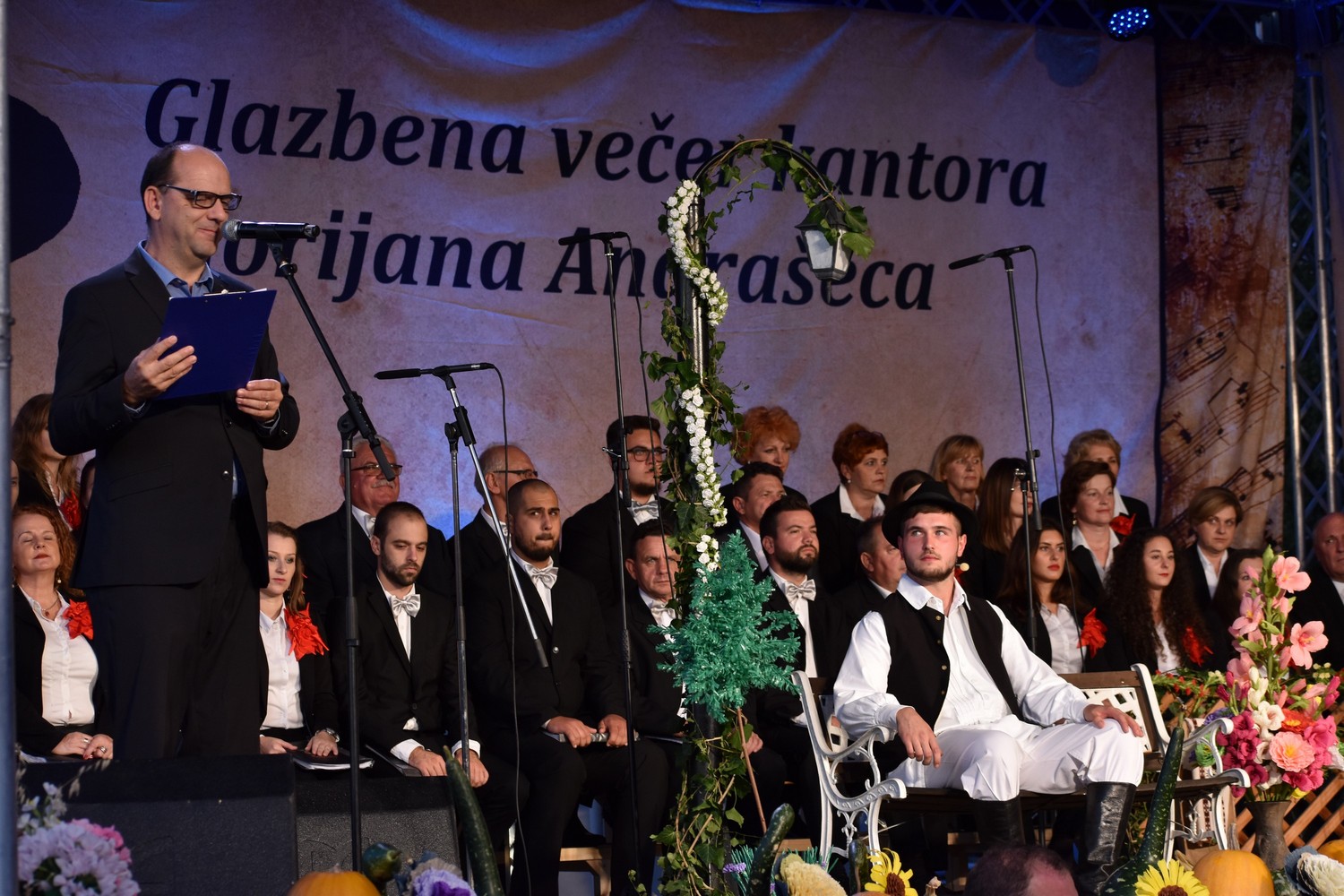 Glazbena večer kantora Florijana Andrašeca u Dekanovcu