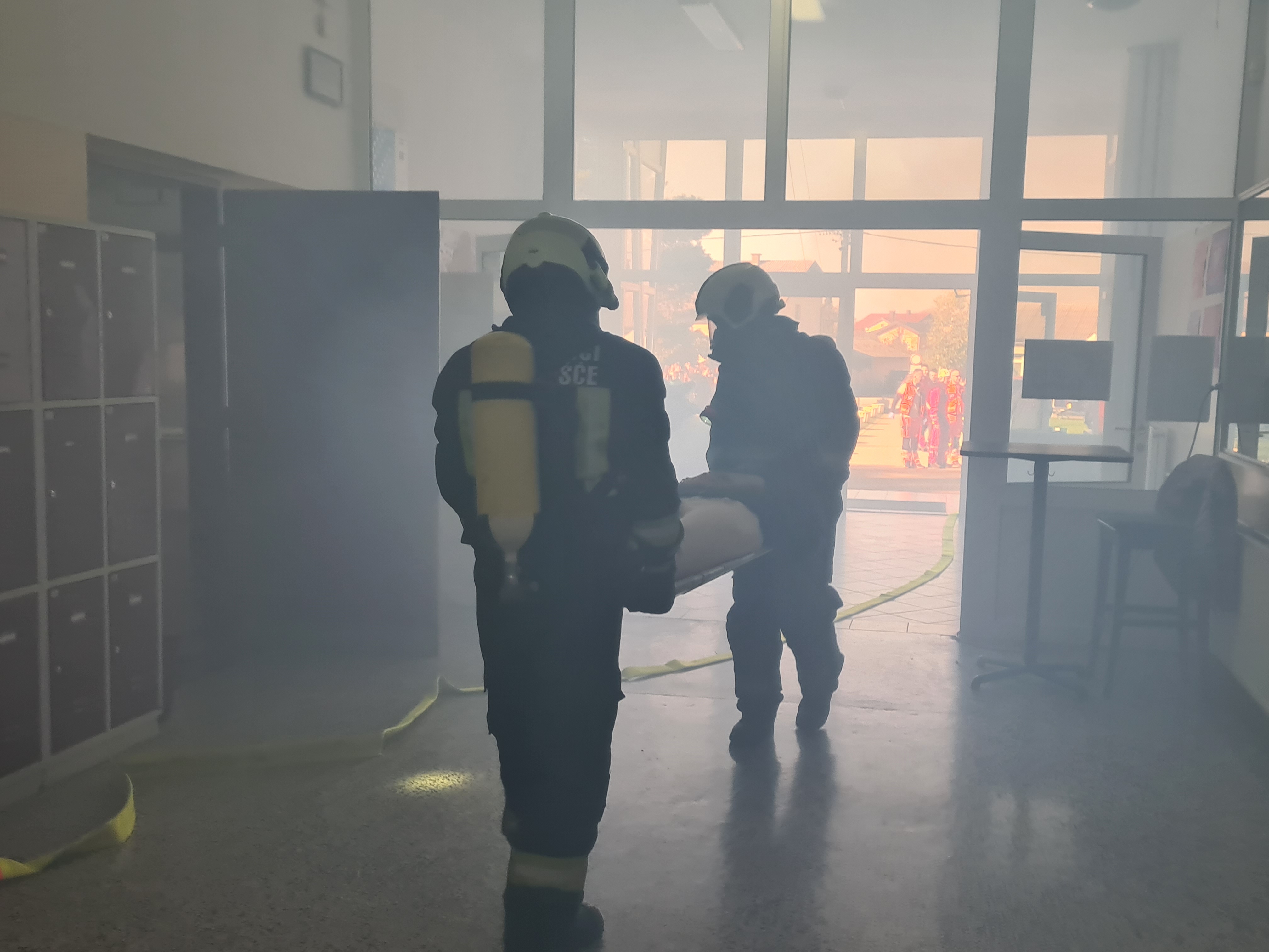 Vježba evakuacije i spašavanja u Osnovnoj školi Mursko Središće