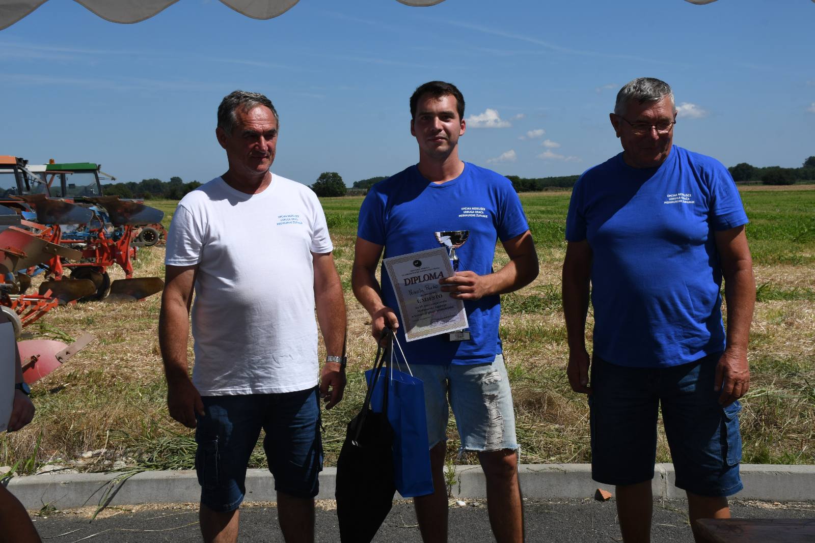 EVO POBJEDNIKA Valentino Šalković i Nikola Perko najbolji orači Međimurske županije