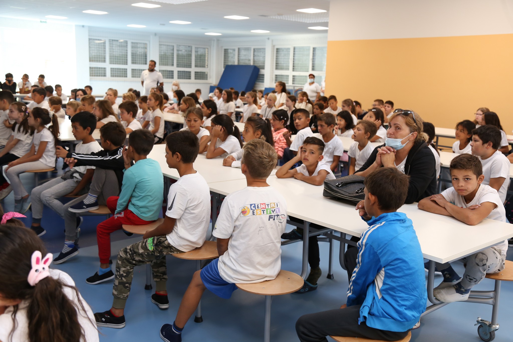 Filip Ude povodom Hrvatskog olimpijskog dana posjetio OŠ Vladimira Nazora Pribislavec