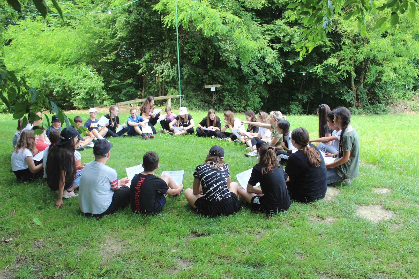 UČENICI UŽIVALI Kampiranje i terenska nastava učenika OŠ Hodošan i OŠ Orehovica