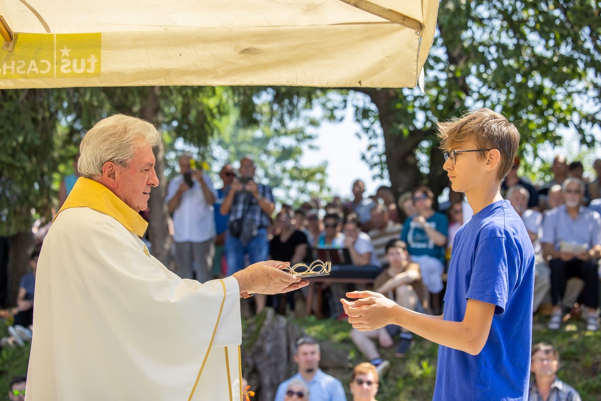 NA TOČKI PRIJATELJSTVA Susret hrvatskih i slovenskih vjernika u Šprincu