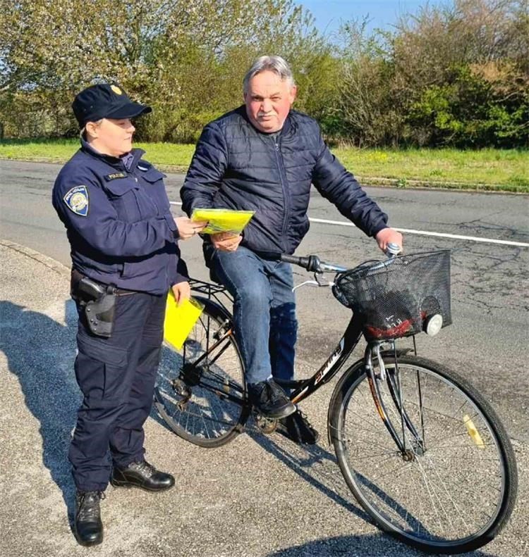 Policija provela akciju ‘Pješaci i vozači bicikala oprez!’