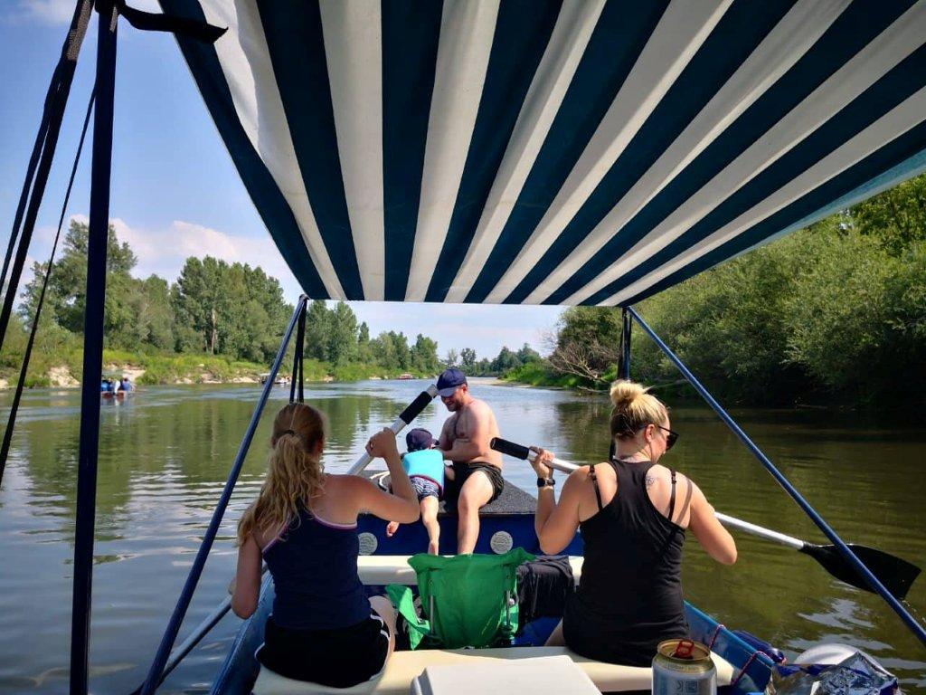 MNK Vidovski zlatari na spustu po Dravi