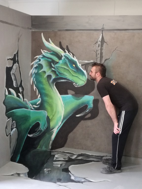 UMJETNIK DANIJEL DRVENKAR Iz perspektive kista i pod oblacima boja