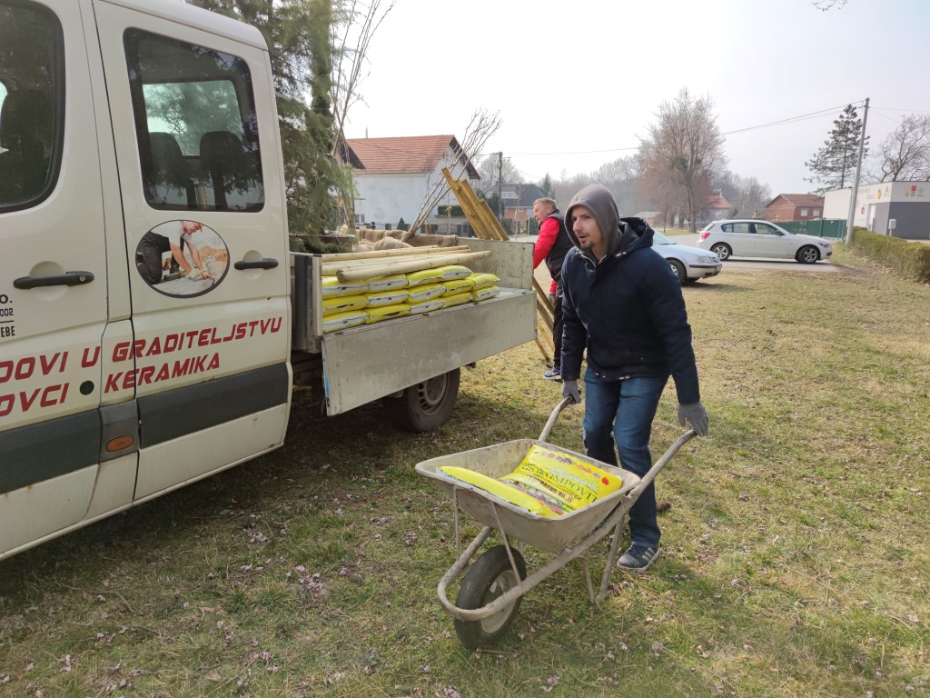 Belica, sadnja parka 2022