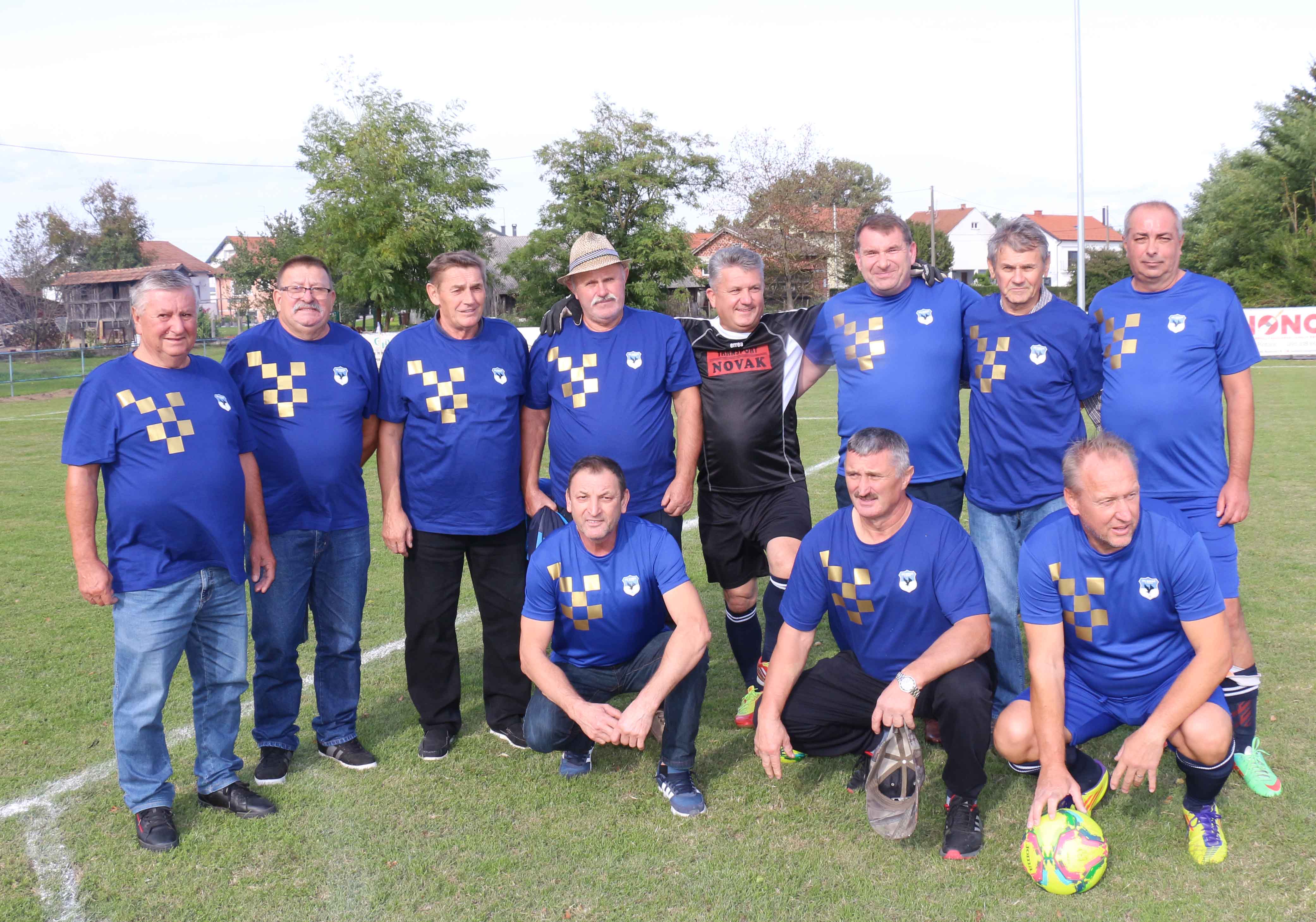 Borac u Donjem Hrašćanu ugostio veterane Hrvatskog nogometnog saveza