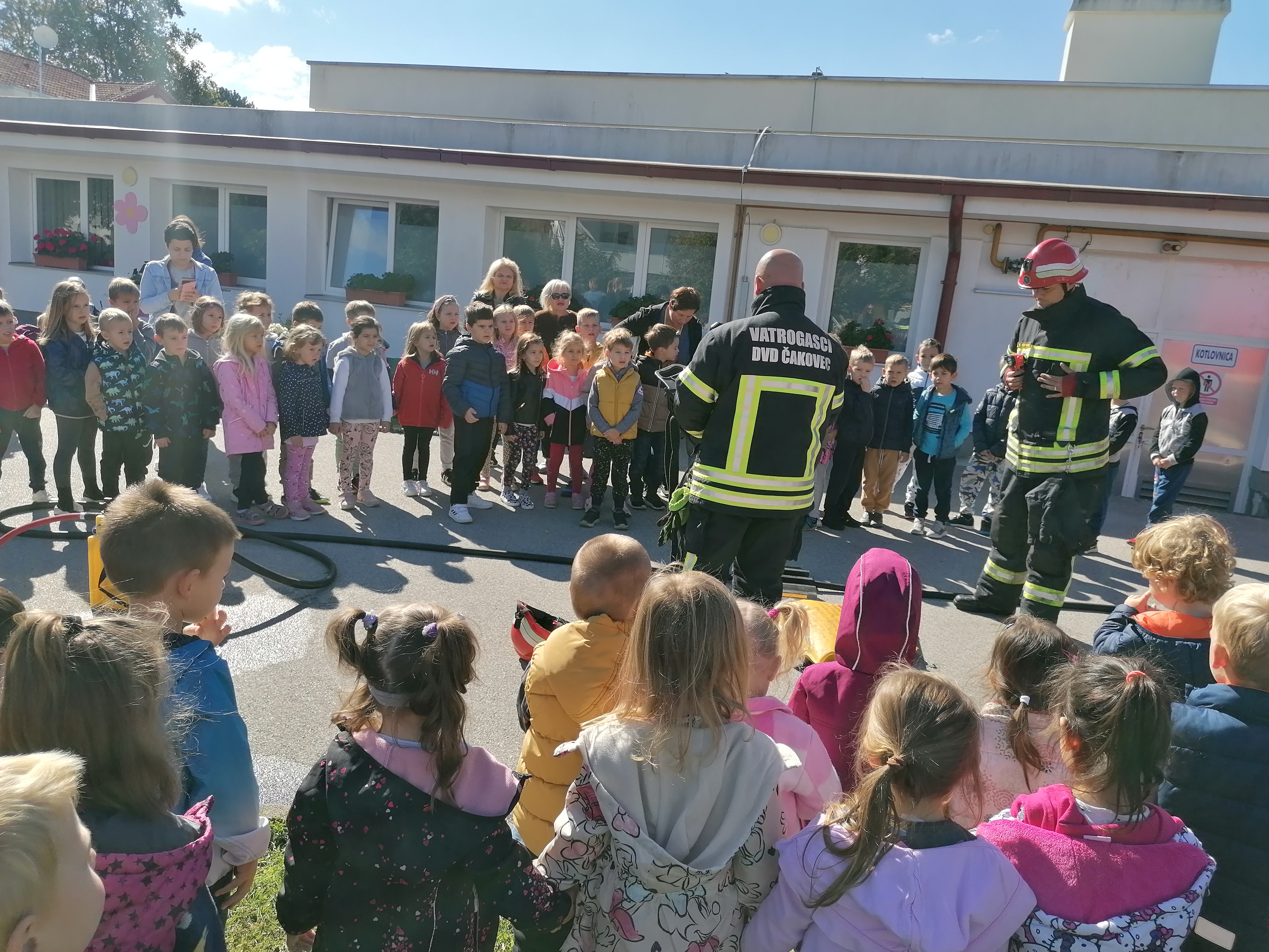 Vatrogasci u Dječjem vrtiću Cvrčak