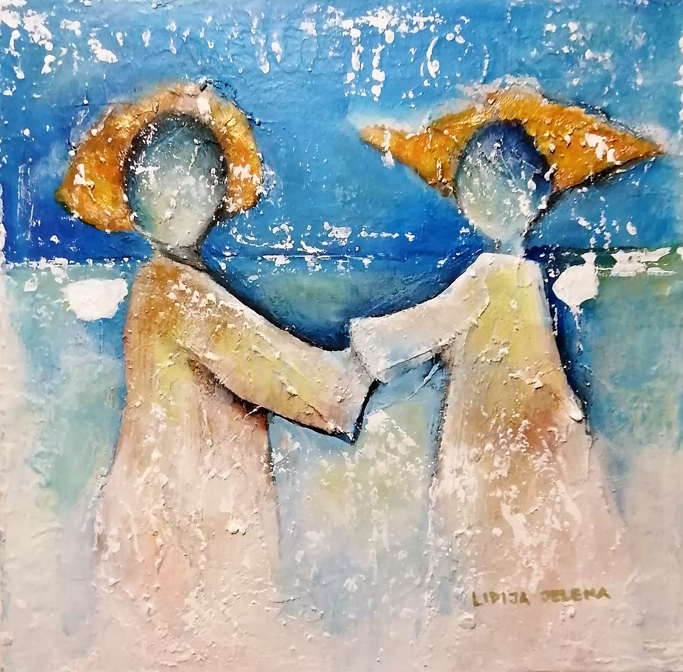 Jednodnevna izložba slika na otvorenom slikarice Lidije Jelene Jurčec iz Čehovca