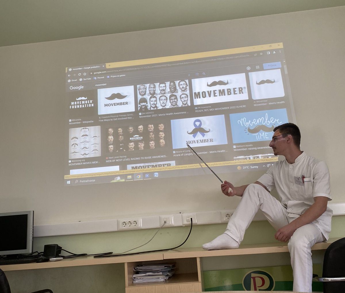 Movember u Srednjoj školi Čakovec