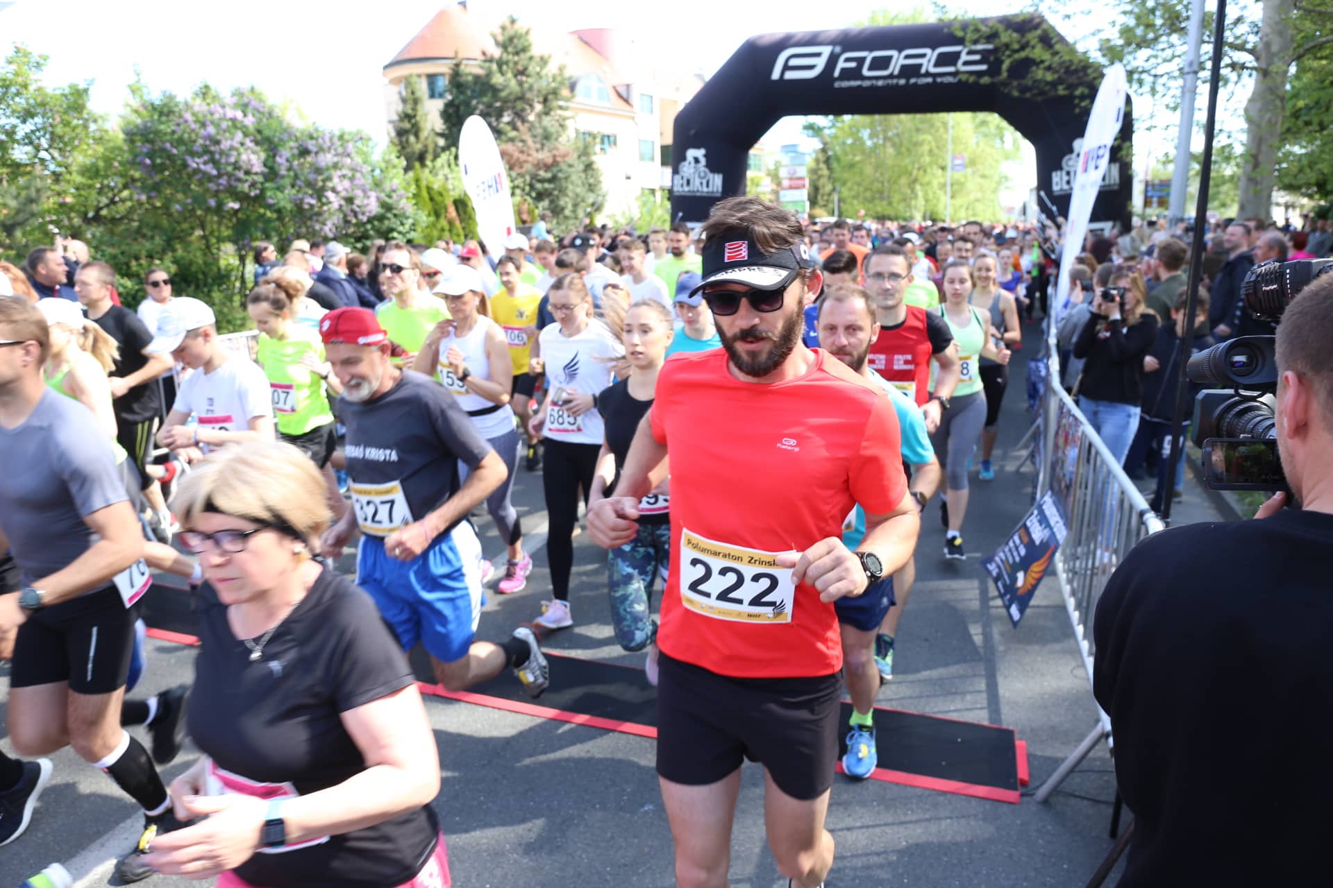 Rekordnih 800 trkača na trećem polumaratonu Zrinskih