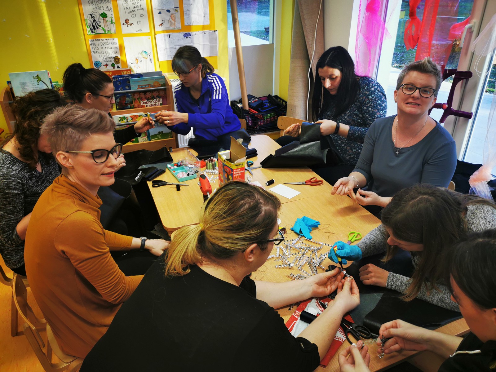 FOTO Radionica za izradu fašničkih kostima u vrtiću Stonoga