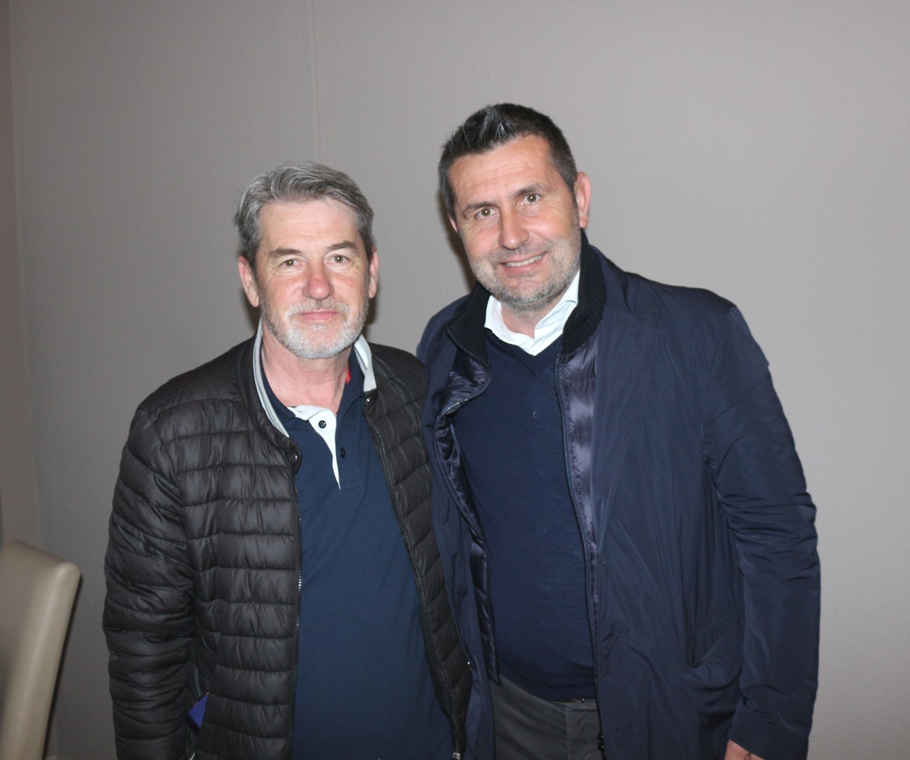 Nenad Bjelica rado je pozirao s međimurskim trenerima