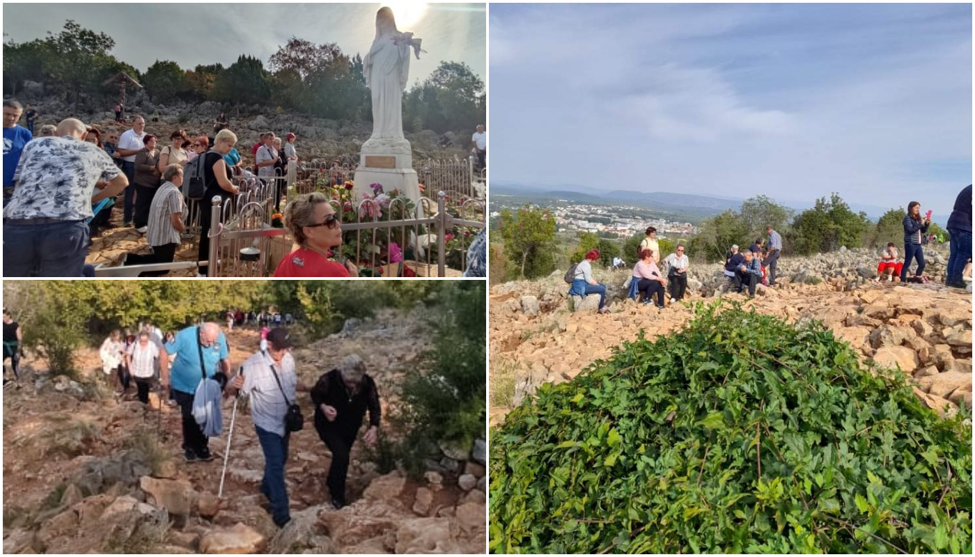 Udruga slijepih Međimurske županije na izletu u Međugorje