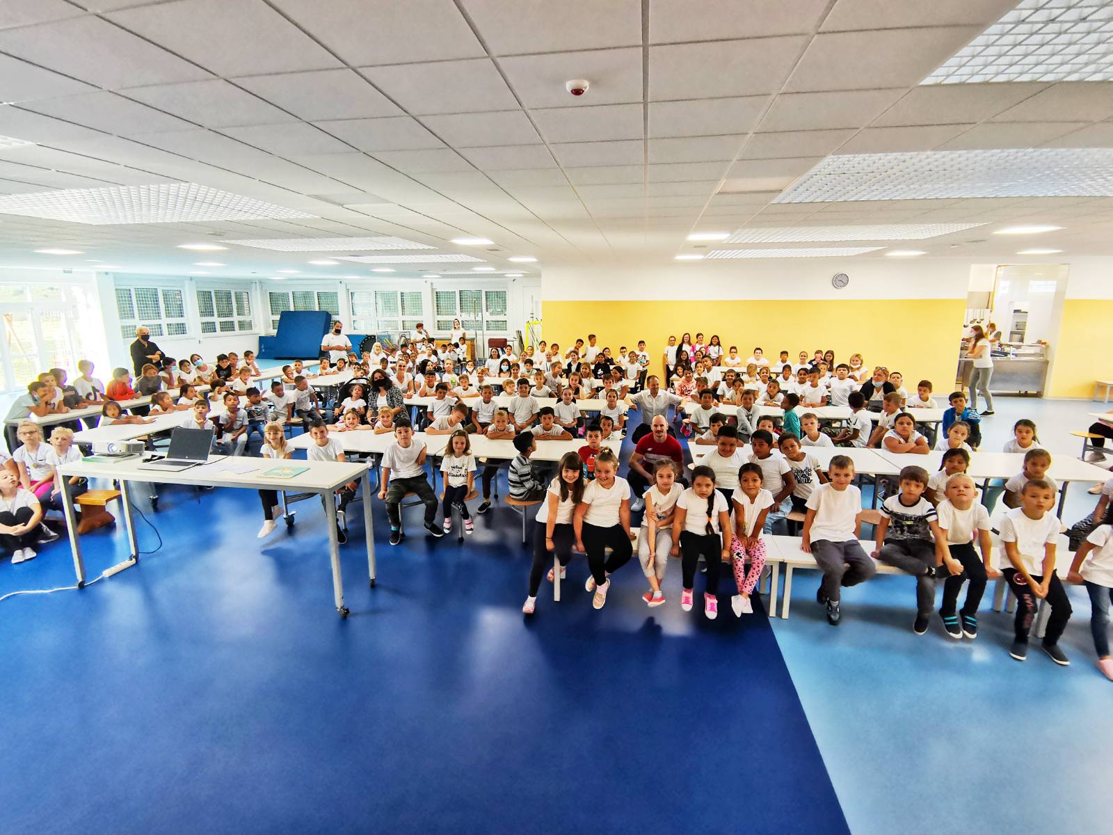 Filip Ude povodom Hrvatskog olimpijskog dana posjetio OŠ Vladimira Nazora Pribislavec