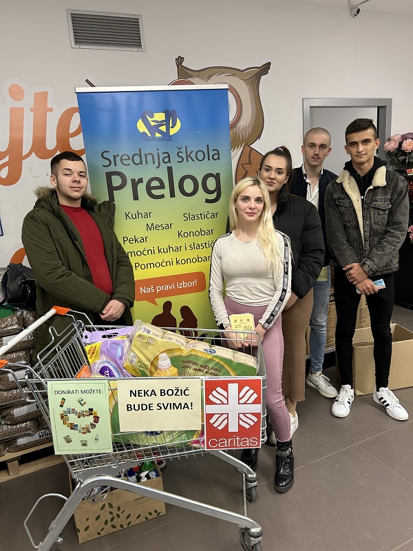 Uspješna humanitarna akcija Srednje škole Prelog