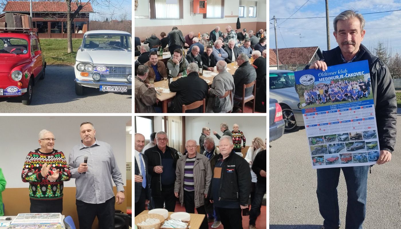 Tradicionalno okupljanje članova Oldtimer kluba Međimurje