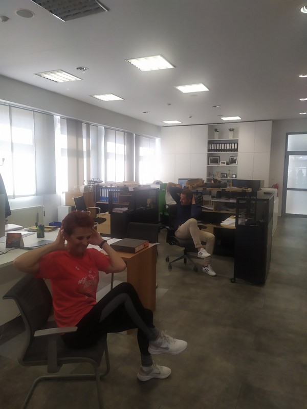 MURSKO SREDIŠĆE Tvrtka SOBOČAN d.o.o. priključila se obilježavanju Europskog tjedna sporta PLES – ritmičko pokretanje tijela održano u sportskoj dvorani