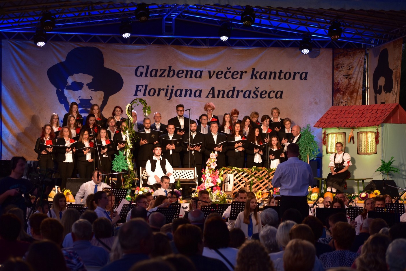 Glazbena večer kantora Florijana Andrašeca u Dekanovcu