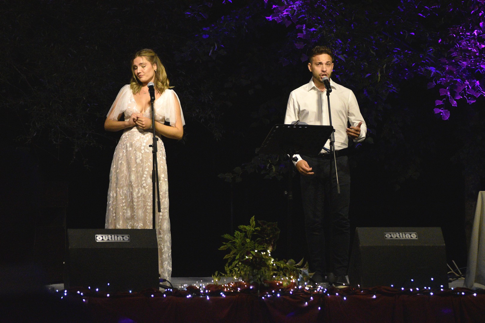 Koncert ‘Klasika uz Muru’: Dominik Padarić i Gabrijela Hrženjak zapjevali pod zvjezdanim nebom