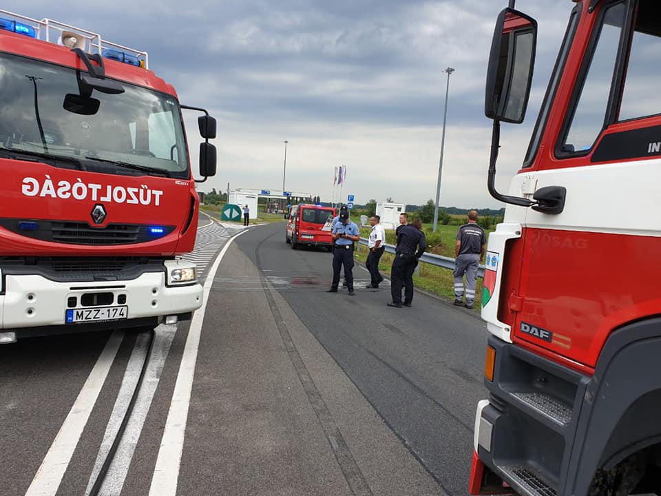 Požar auta DVD Goričan