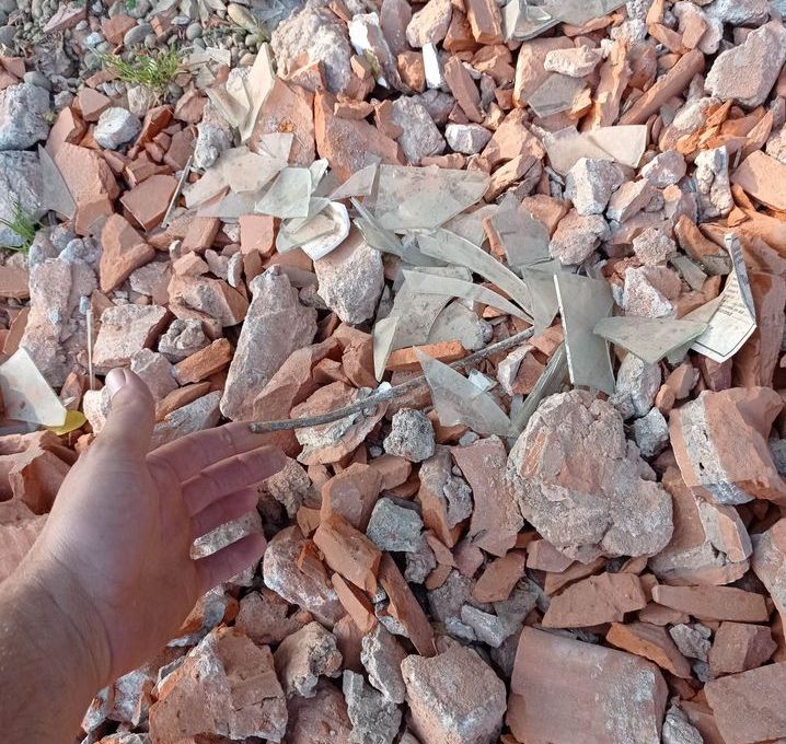 Opasnost na poljskom putu kod Novog Sela Rok