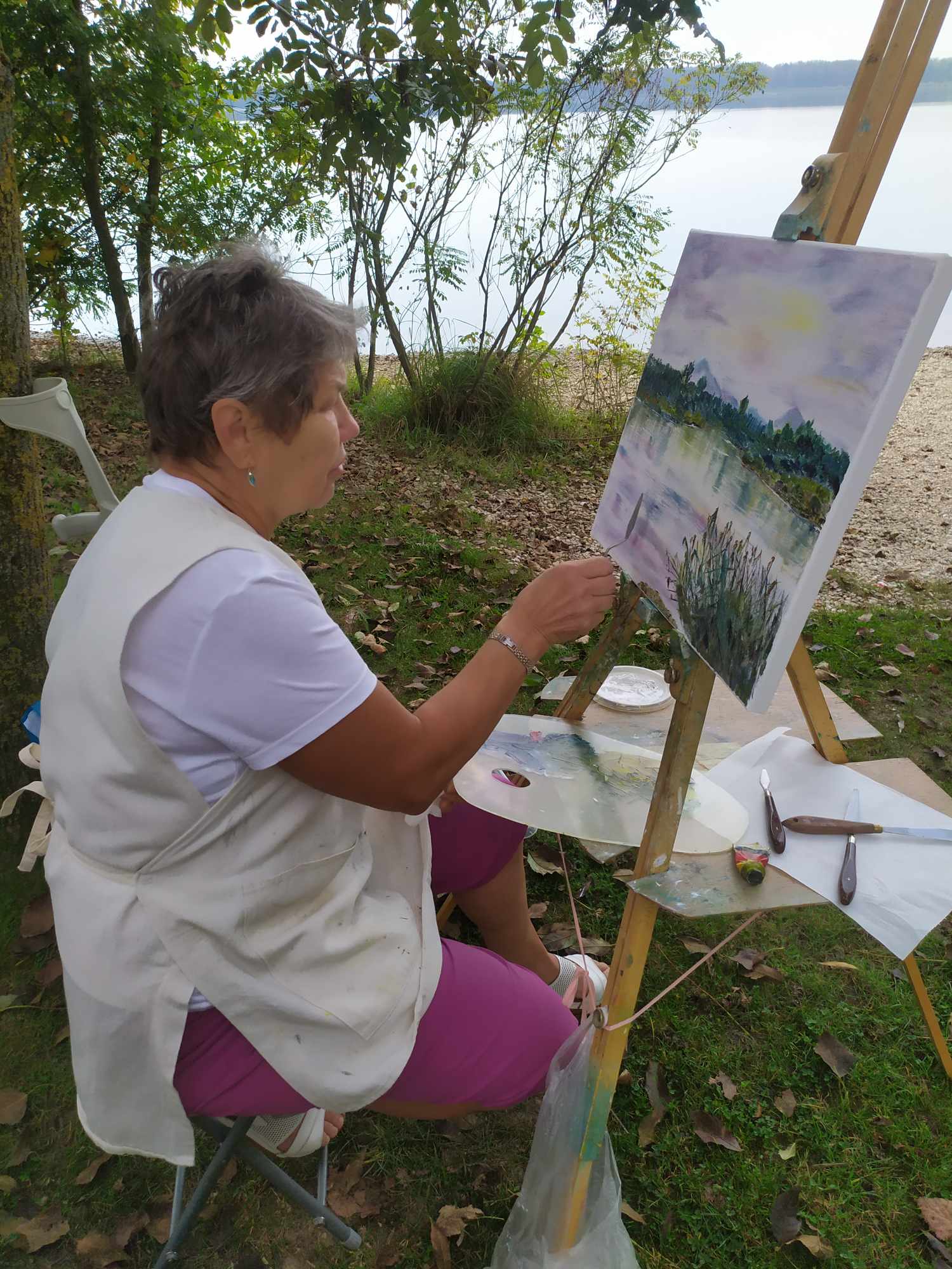 INTIMNO OKRUŽENJE Likovna kolonija LUDM Prelog održana je na prekrasnoj Marini