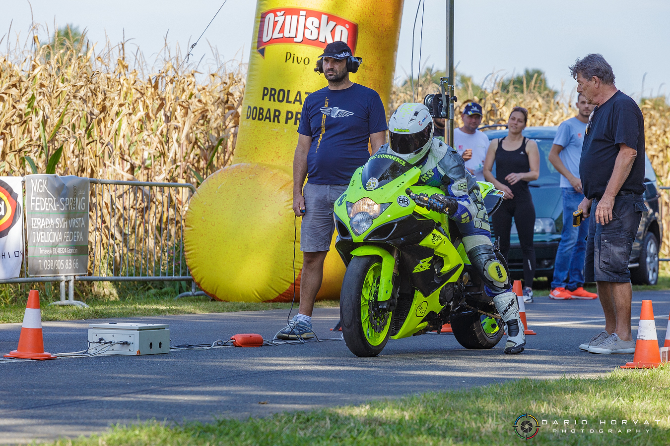 Utrka ubrzanja s motociklima u Goričanu