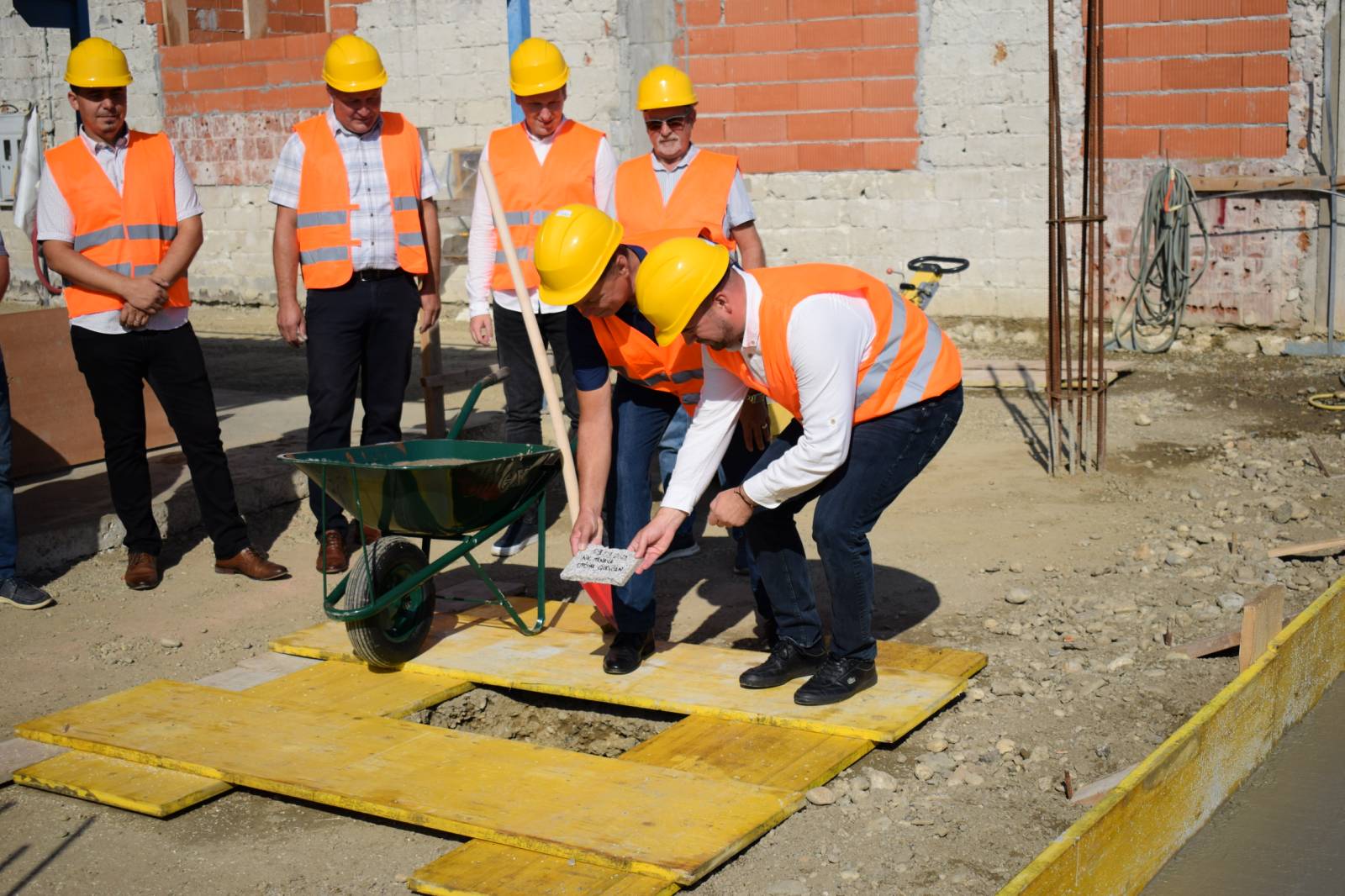 FOTO Postavljen kamen temeljac za rekonstrukciju i nadogradnju kompleksa Sportskog centra Goričan FOTO Postavljen kamen temeljac za rekonstrukciju i nadogradnju kompleksa Sportskog centra Goričan