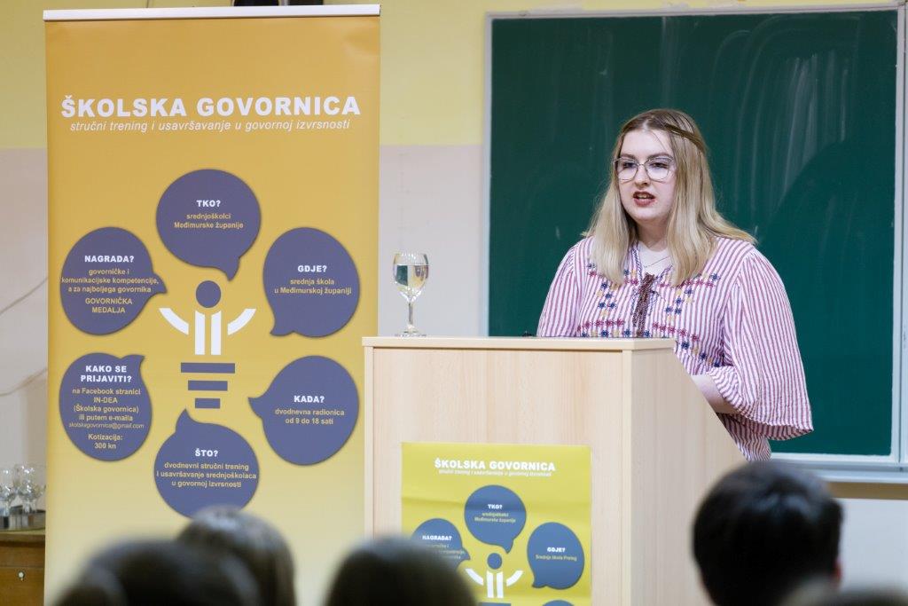 školska govornica Prelog