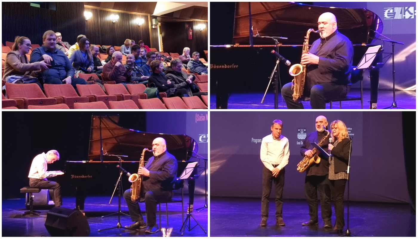The Cool Jazz Duo nastupao u Centru za kulturu Čakovec