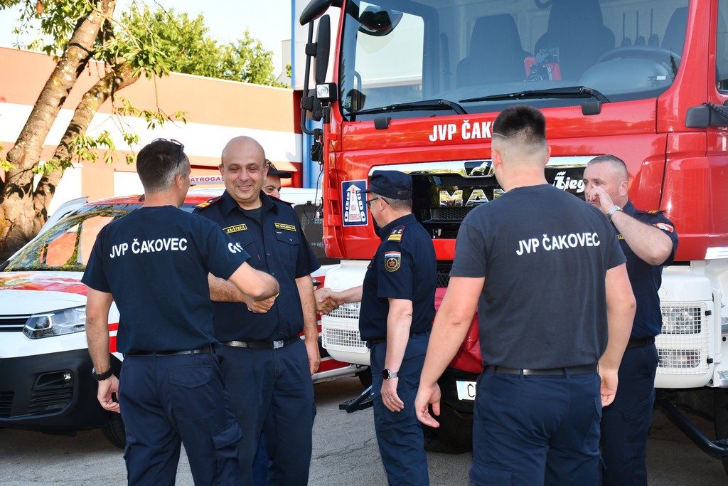 Međimurski vatrogasci otišli na dislokaciju na more