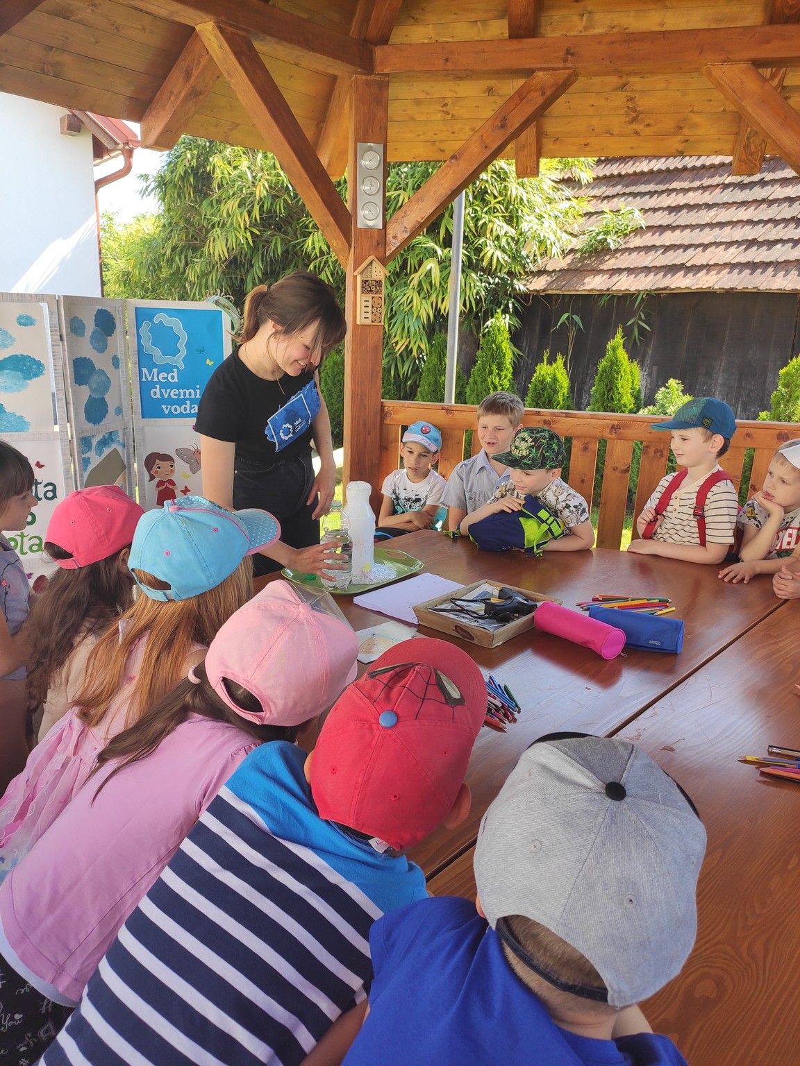 Mališani iz vrtića Vrapčić posjetili Centar za posjetitelje ‘Med dvemi vodami’
