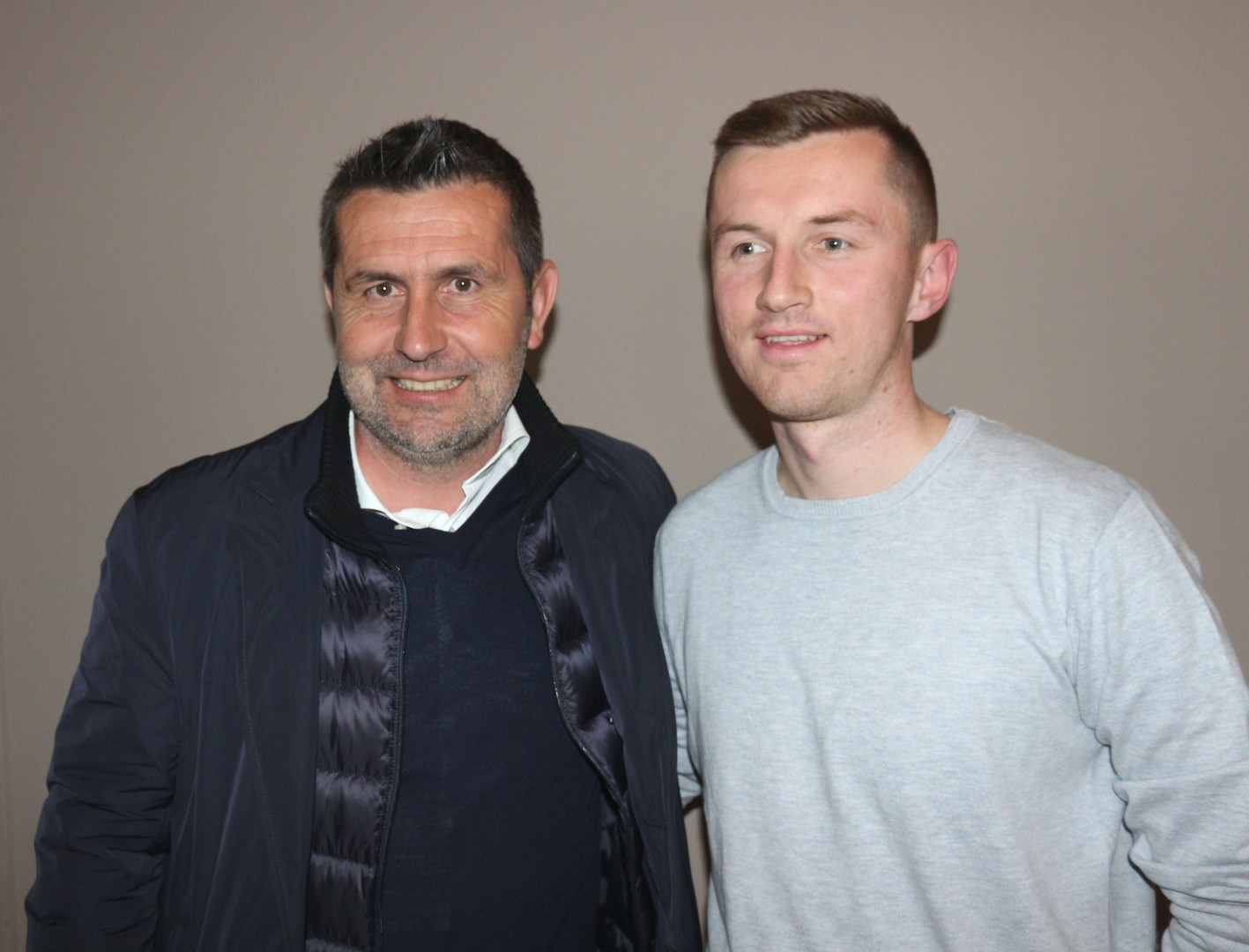 Nenad Bjelica rado je pozirao s međimurskim trenerima