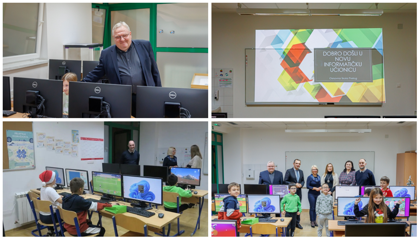 U informatičku opremu Osnovne škole Grad Prelog uložio 80 tisuća kuna