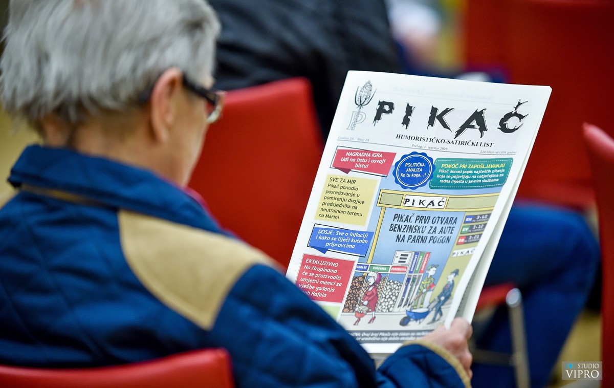Predstavljanje dvadeset i četvrtog po redu broja, humoristično – satiričkog lista Pikač