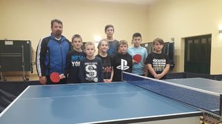 Stolni tenis, mlada ekipa Svete Marije